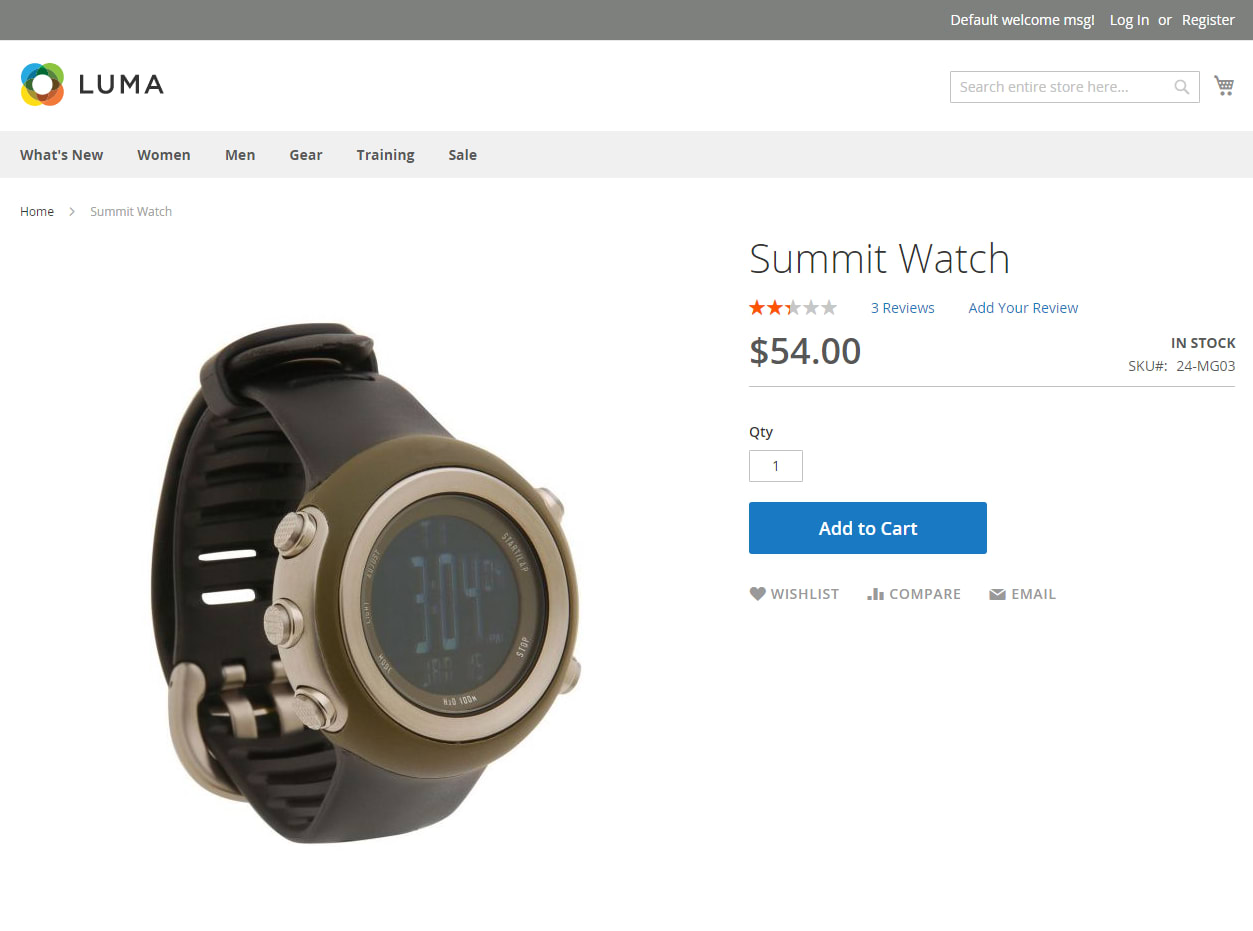 Magento Export Products - Simple Product
